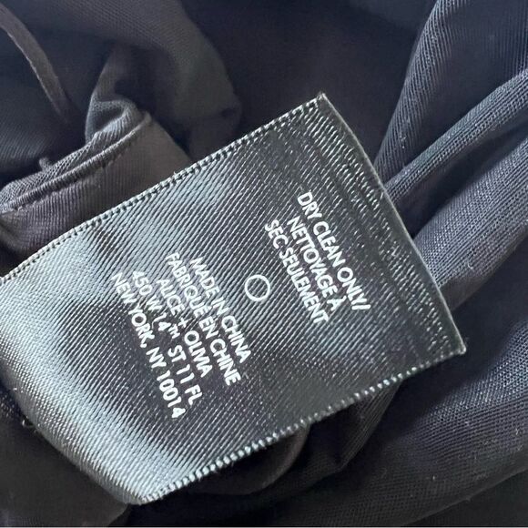 Alice + Olivia Off Shoulder Mesh Isadola Top Medium Black NEW MSRP $275 - Picture 9 of 9